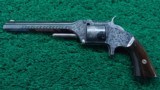 CASED FACTORY ENGRAVED SMITH & WESSON NUMBER 2 ARMY - 4 of 17