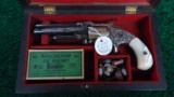 FACTORY ENGRAVED SMITH & WESSON WITH VERY RARE 3-TONE COLORATION - 16 of 17