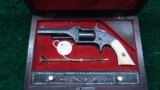 CASED SMITH & WESSON ENGRAVED MODEL 1-1/2 FIRST ISSUE REVOLVER - 12 of 15