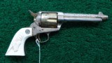 ENGRAVED COLT FIRST GENERATION SINGLE ACTION - 1 of 17