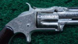 FACTORY ENGRAVED SMITH & WESSON #1-1/2 REVOLVER - 6 of 12