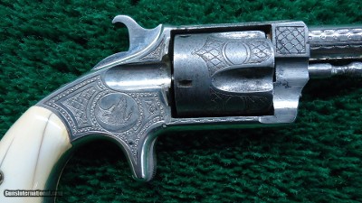 HOPKINS & ALLEN #2 BLUE JACKET 32 CALIBER REVOLVER - Image 6 of 15