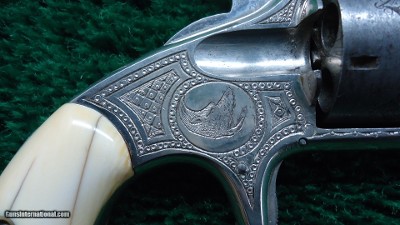 HOPKINS & ALLEN #2 BLUE JACKET 32 CALIBER REVOLVER - Image 8 of 15