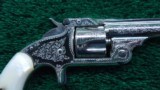 FACTORY ENGRAVED NUMBER 1-1/2 CALIBER 32 SMITH & WESSON REVOLVER - 6 of 12