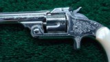 FACTORY ENGRAVED NUMBER 1-1/2 CALIBER 32 SMITH & WESSON REVOLVER - 7 of 12
