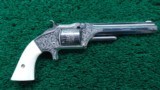 FACTORY ENGRAVED SMITH & WESSON NUMBER 2 ARMY - 1 of 11