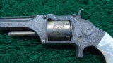 NIMSCHKE ENGRAVED SMITH & WESSON NUMBER 2 ARMY REVOLVER - 7 of 16