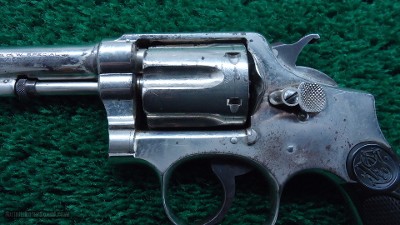 SMITH & WESSON SECOND MODEL 1902 .38 MILITARY & POLICE REVOLVER - Image 6 of 10
