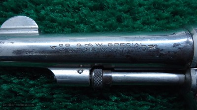 SMITH & WESSON SECOND MODEL 1902 .38 MILITARY & POLICE REVOLVER - Image 8 of 10