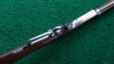 A VERY UNUSUAL 1876 WINCHESTER WITH 20" OCTAGON BARREL - 3 of 17