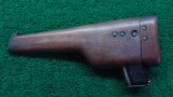 CANADIAN INGLIS MK. 1 HI-POWER PISTOL WITH SHOULDER STOCK - 4 of 17