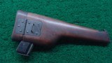 CANADIAN INGLIS MK. 1 HI-POWER PISTOL WITH SHOULDER STOCK - 5 of 17