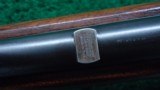 WINCHESTER MODEL 74 RIFLE IN CALIBER 22 LONG RIFLE WITH SCARCE 22 INCH BARREL - 12 of 18