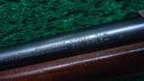 WINCHESTER MODEL 74 RIFLE IN CALIBER 22 LONG RIFLE WITH SCARCE 22 INCH BARREL - 6 of 18