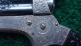 **Sale Pending** RARE ENGRAVED AND CASED PEPPERBOX - 9 of 16