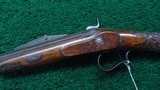 VERY INTERESTING SINGLE SHOT PERCUSSION RIFLE - 2 of 19