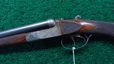 CASED FRANCOTTE 20 GAUGE HAMMERLESS DOUBLE BARREL SHOTGUN - 2 of 20