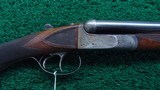 CASED FRANCOTTE 20 GAUGE HAMMERLESS DOUBLE BARREL SHOTGUN - 1 of 20