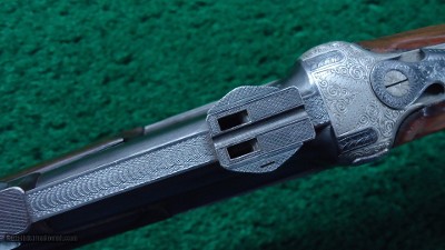 AUSTRIAN MADE 2-BARREL SET OF O/U DOUBLE BARREL RIFLE - Image 6 of 22