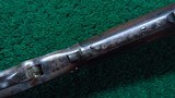 VERY EARLY WINCHESTER MODEL 1876 OPEN TOP RIFLE - 9 of 18