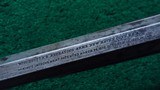 WINCHESTER 1873 WITH SCARCE 28 INCH OCTAGON BULL BARREL - 10 of 17