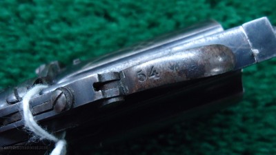 PIPE CASED BELGIUM MADE PEPPERBOX - Image 7 of 13