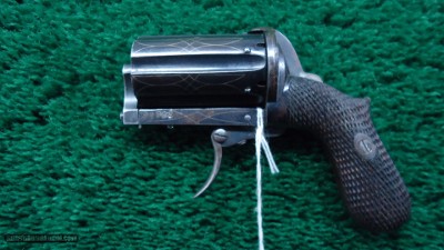 PIPE CASED BELGIUM MADE PEPPERBOX - Image 2 of 13