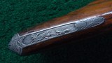 BEAUTIFUL GERMAN HALF STOCK PERCUSSION CARVED AND RELIEF ENGRAVED RIFLE - 18 of 21