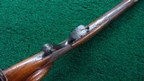 BEAUTIFUL GERMAN HALF STOCK PERCUSSION CARVED AND RELIEF ENGRAVED RIFLE - 3 of 21