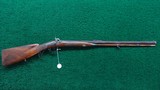 BEAUTIFUL GERMAN HALF STOCK PERCUSSION CARVED AND RELIEF ENGRAVED RIFLE - 21 of 21