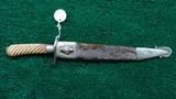 VERY EARLY UNMARKED BOWIE KNIFE - 3 of 9