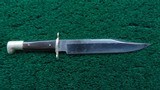 J.E. MIDDLTON & SONS BOWIE KNIFE - 2 of 7