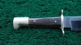 J.E. MIDDLTON & SONS BOWIE KNIFE - 5 of 7
