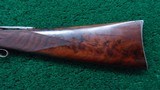 DELUXE CASED MAYNARD MODEL 1865 SPORTING RIFLE WITH 2 SETS OF BARRELS - 17 of 25