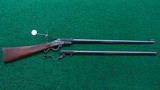 DELUXE CASED MAYNARD MODEL 1865 SPORTING RIFLE WITH 2 SETS OF BARRELS - 19 of 25