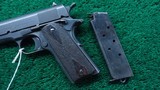 WW1 ROYAL AIR FORCE CONTRACT COLT 1911 IN 455 ELEY - 15 of 17