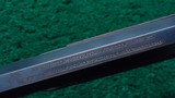 WINCHESTER MODEL 1873 RIFLE - 10 of 17