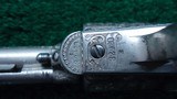 EXTREMELY RARE COLT EXHIBITION ENGRAVED PANEL NICKEL PLATED SINGLE ACTION ARMY REVOLVER - 22 of 23
