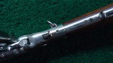 WINCHESTER MODEL 1873 SADDLE RING CARBINE WITH A SPECIAL ORDER FULL NICKEL FINISH - 9 of 18