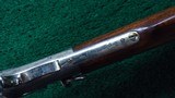 WINCHESTER MODEL 1873 SADDLE RING CARBINE WITH A SPECIAL ORDER FULL NICKEL FINISH - 8 of 18