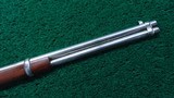 WINCHESTER MODEL 1873 SADDLE RING CARBINE WITH A SPECIAL ORDER FULL NICKEL FINISH - 7 of 18