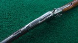 WINCHESTER MODEL 1873 SADDLE RING CARBINE WITH A SPECIAL ORDER FULL NICKEL FINISH - 4 of 18