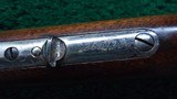 WINCHESTER MODEL 1873 SADDLE RING CARBINE WITH A SPECIAL ORDER FULL NICKEL FINISH - 11 of 18