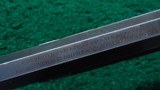 WINCHESTER 1873 SPECIAL ORDER RIFLE - 11 of 20