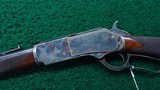 WINCHESTER MODEL 1876 DELUXE CHECKERED PISTOL GRIP SHORT RIFLE IN 50 EXPRESS - 2 of 23