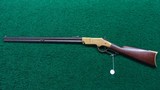 VERY RARE HENRY RIFLE WITH INCREDIBLY SCARCE ROUND TOP CONFIGURATION - 17 of 18