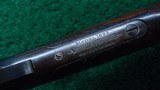 WINCHESTER 1892 FIRST YEAR PRODUCTION RIFLE - 8 of 16