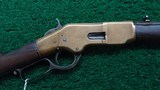 WINCHESTER EARLY 1866 SPORTING RIFLE CONVERTED TO 44 CF - 1 of 18