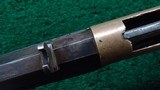 WINCHESTER EARLY 1866 SPORTING RIFLE CONVERTED TO 44 CF - 6 of 18
