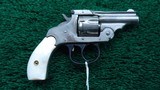 HARRINGTON & RICHARDS BICYCLE TOP BREAK REVOLVER - 1 of 8